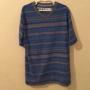 Tony Hawk boys blue and grey t shirt